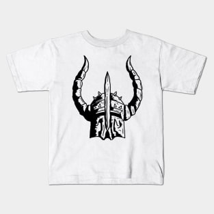 Medieval Helmet Kids T-Shirt